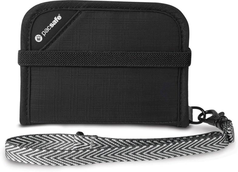 Cartera de viaje pacsafe RFID negra